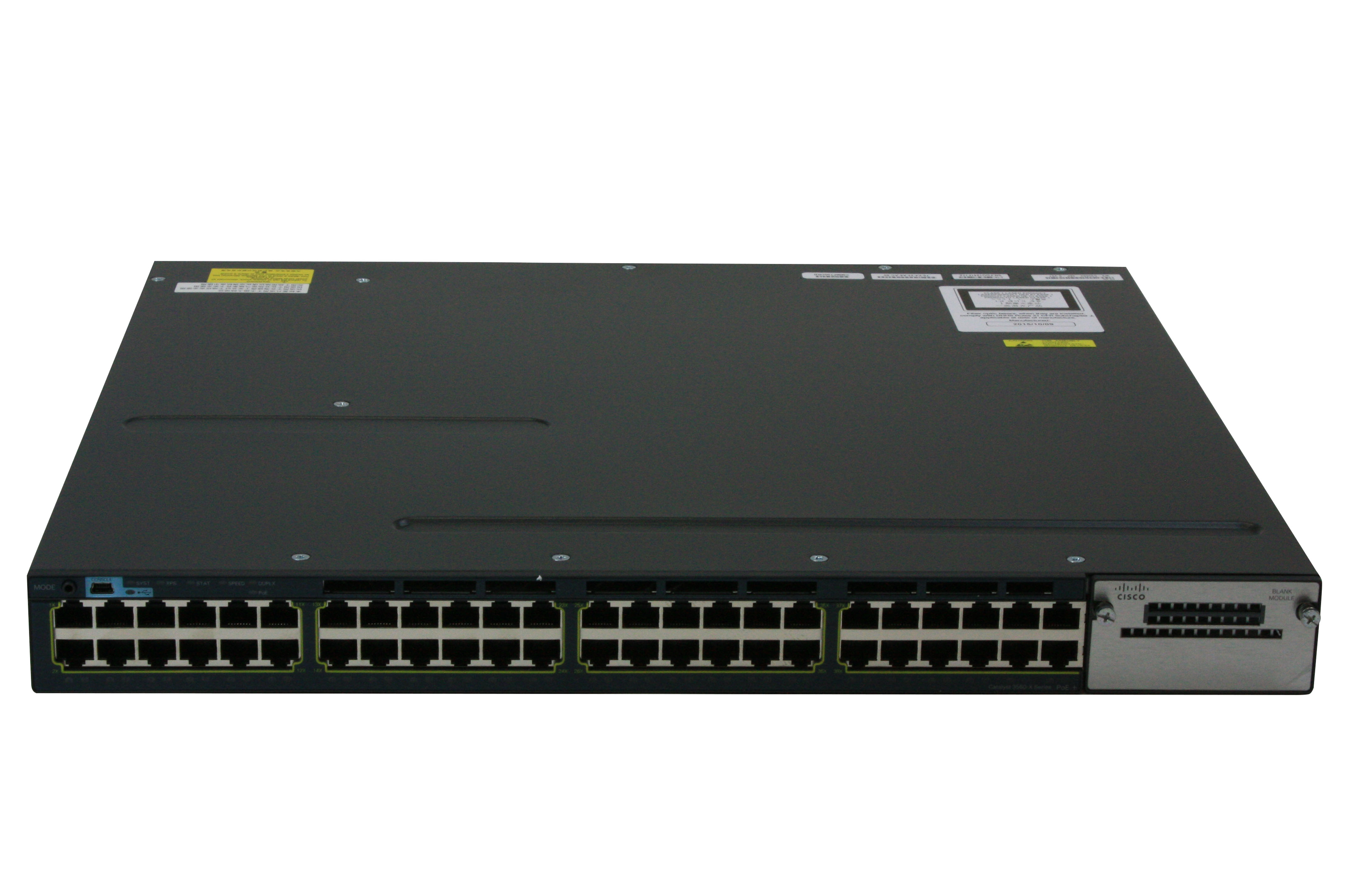 Cisco WS C3560X 48P L Catalyst 3560X 48 Port PoE LAN Base New And