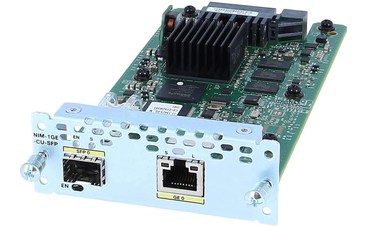 Cisco Nim Ge Cu Sfp Port Ge Wan Nim Dual Mode Rj Sfp