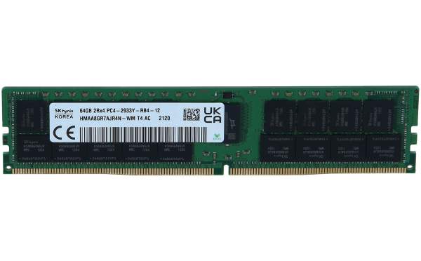 Hynix - HMAA8GL7CPR4N-WM - 64GB (1*64GB) 4RX4 PC4-23400Y-L DDR4-2933MHZ LRDIMM