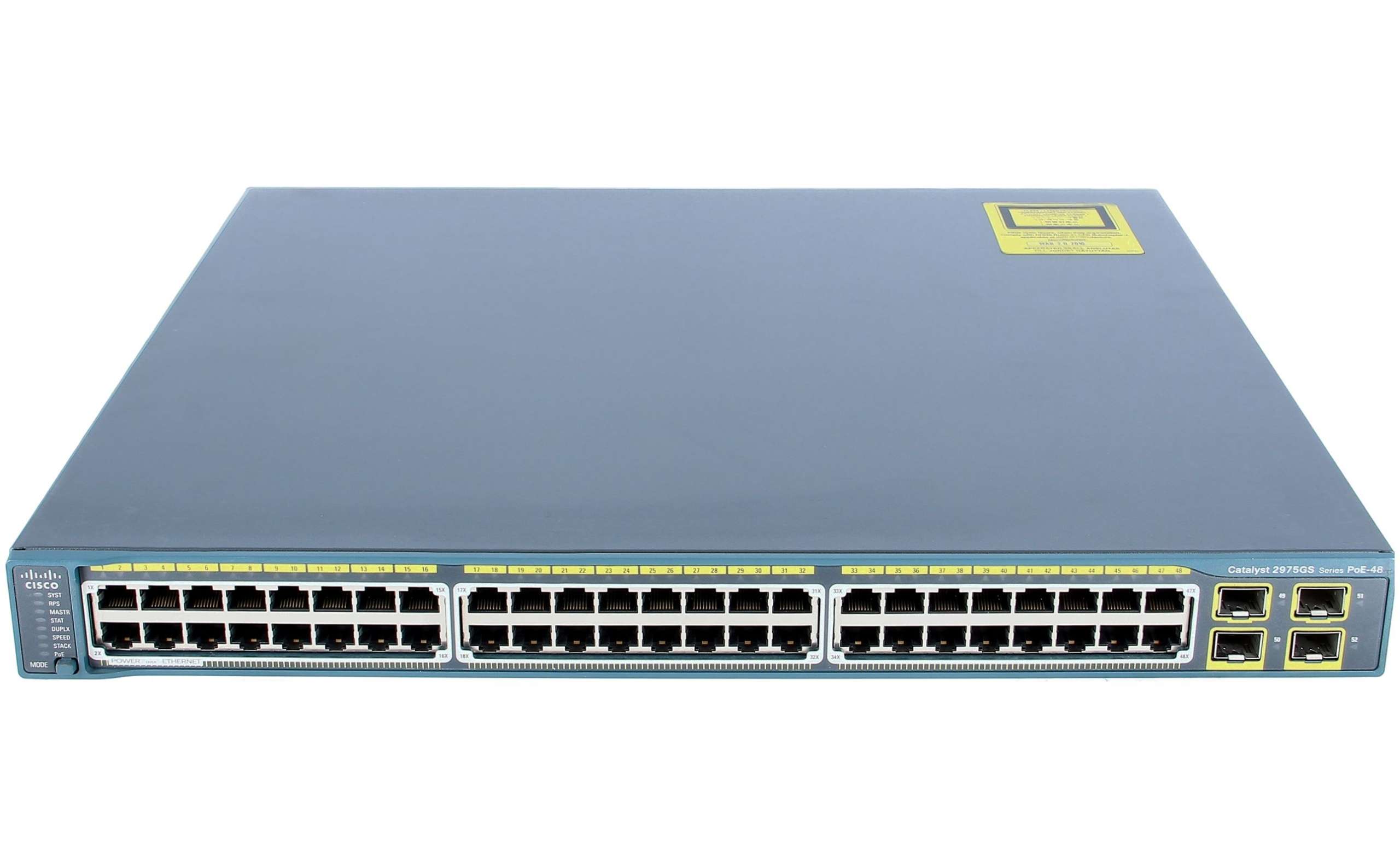 Computers Tablets Network Hardware Enterprise Networking Servers Cisco Cisco Ws C2975gs 48ps L V01 48 Port Poe Gigabit Switch With 4 Sfp Ports Fysoline Vn