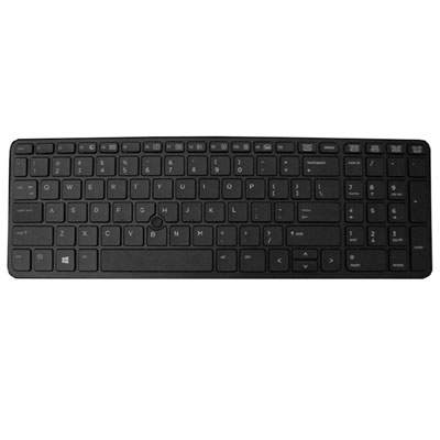 HP - 733688-081 - HP Tastatur - Dänemark - für ZBook 15 Mobile Workstation