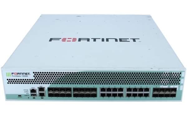 Fortinet - FG-1500D - 8x 10 GE SFP+ slots - 16x GE SFP slots - 18x GE RJ45 ports (including 16x ports, 2x management/HA ports) - 480 GB SSD onboard storage - dual AC power supplies