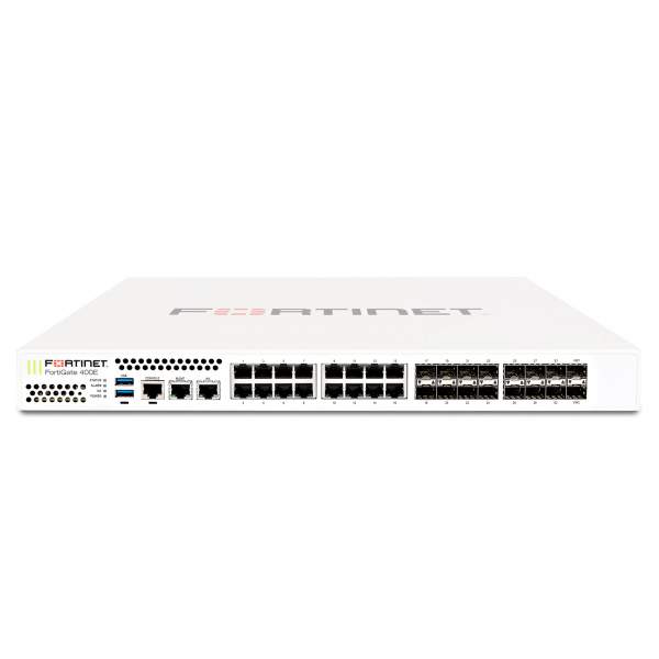 Fortinet - FG-400E-BDL-817-36 - FortiGate-400E Hardware plus 3 Year ASE FortiCare and FortiGuard 360 Protection