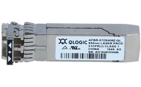 QLogic - AFBR-57D9AMZ-QL - 8Gb/s Fibre Channel SFP Optical Transceiver Module 850nm