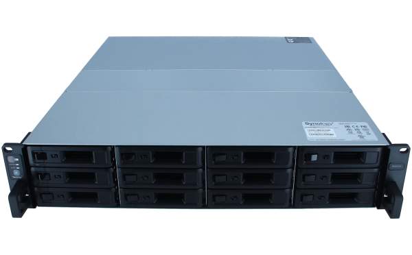 Synology - RS2423+ - NAS server - 12 bays - rack-mountable - SATA 6Gb/s - RAID 0 1 5 6 10 - JBOD - R