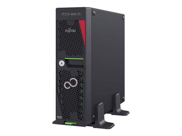 Fujitsu - VFY:T1325SC011IN - PRIMERGY TX1320 M5 4 SFF - Server - UCFF - 1-way - 1 x Xeon E-2334 / 4.8 GHz - RAM 16 GB - SATA/SAS - hot-swap 4 x 2.5" bay(s) - no HDD - Gigabit Ethernet - no OS - monitor: none