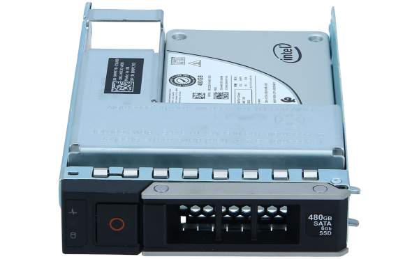 Dell - 400-BDPD - Customer Kit - solid state drive - 480 GB - hot-swap - 2.5" (in 3.5" carrier) - SATA 6Gb/s