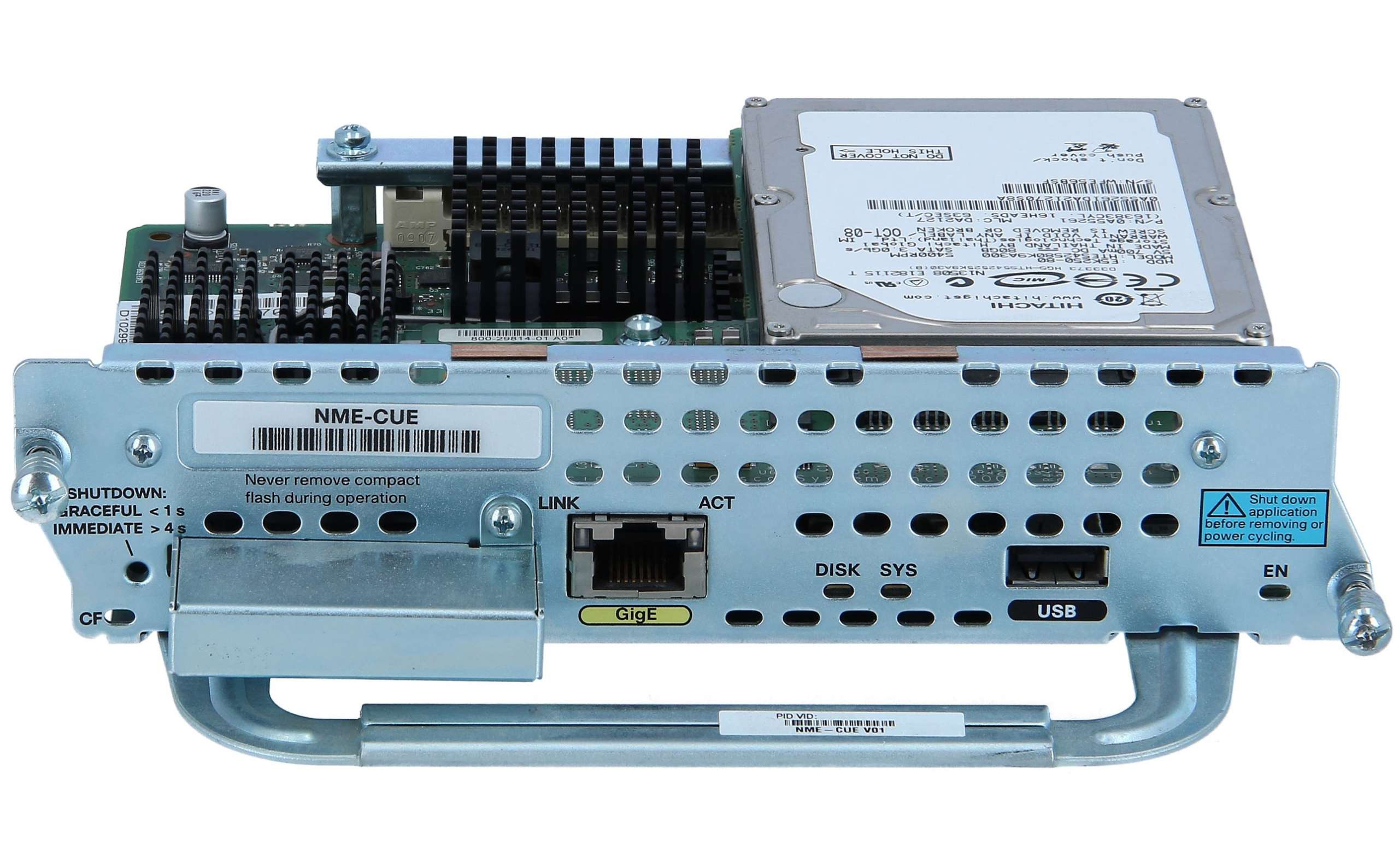 Cisco - NME-CUE= - Cisco Unity Express Network Module Enhanced (8