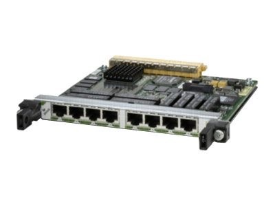 Cisco - SPA-8XCHT1/E1 - 8-port Channelized T1/E1 to DS0 Shared Port Adapter