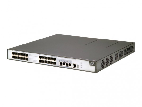 HPE - JE092A - E5500-24G-PoE Switch gemanaged L3 Energie Über Ethernet (PoE) Unterstützung Silbe