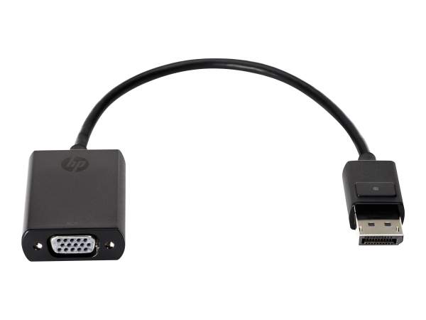 HP - F7W97AA - DisplayPort to VGA Adapter - Adapter - Digital / Display / Video Videokabel 0,2 m