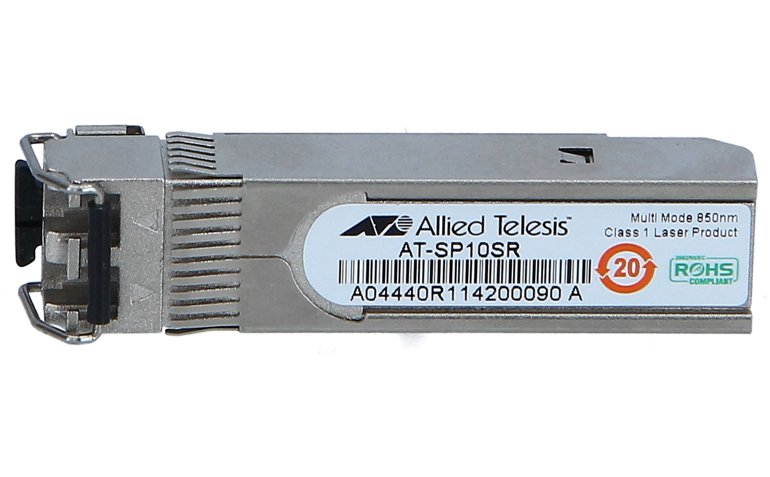 Allied AT-SP10SR AT SP10SR SFP+ transceiver module 10 GigE  10GBase-SR LC multi-mode up to 300 m 850 nm