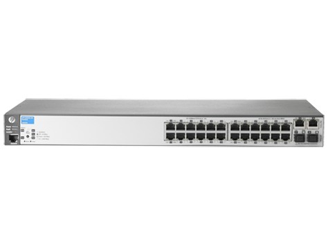 HPE - J9623-61001 - ProCurve 2620-24 - Gestito - L2 - Fast Ethernet (10/100) - Full duplex - Montaggio rack - 1U