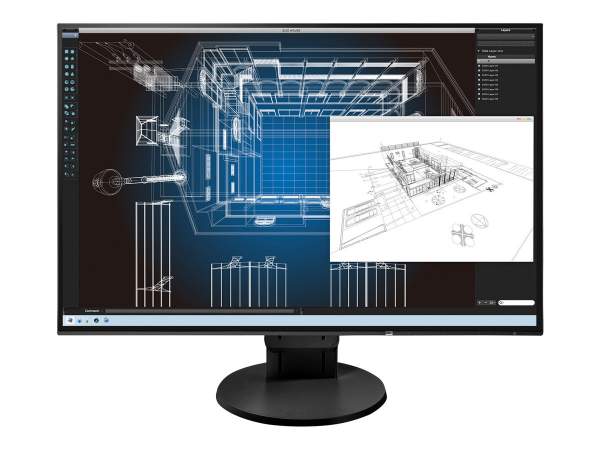 EIZO - EV2456-BK - 61cm(24") EcoView EV2456-BK schwarz