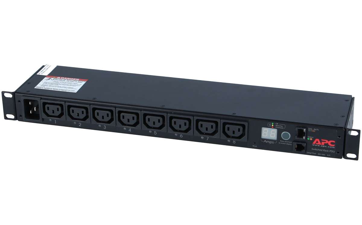 APC - AP7921 - APC USV PDU 8fach Switched Rack PDU 1U New And ...