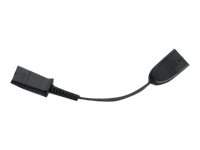 Plantronics - 38733-01 - 38733-01 6 Kontakte 4-polig Schwarz Kabelschnittstellen-/adapter