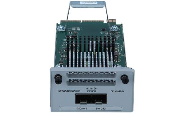 Cisco - C9300-NM-2Y= - Catalyst 9300 Series 2x 25G/10G/1G Network Module