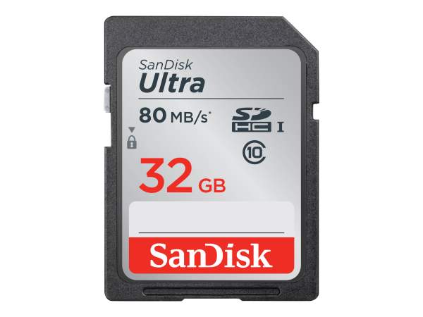 SANDISK - SDSDUNC-032G-GN6IN - SD Ultra 32GB 80MB/s Class 10