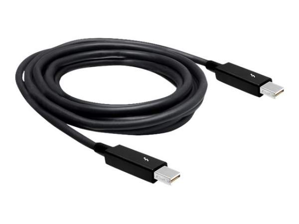 DELOCK - 83150 - Thunderbolt 2 Kabel schwarz 2m