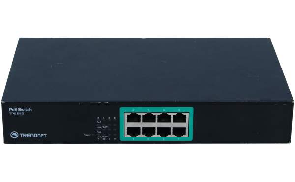 TRENDnet - TPE-S80 - 8-Poorts 10/100Mbps PoE