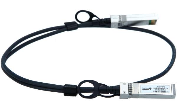 Tonitrus - J9281D-C - Direct Attach Copper Cable - 10GBase direct attach cable - SFP+ to SFP+ - 1 m - HPE compatible