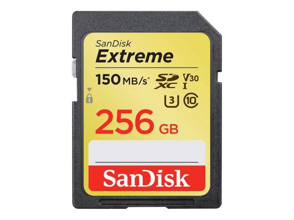 SANDISK - SDSDXV5-256G-GNCIN - SD Extreme 256GB 150MB/s