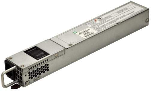 Supermicro - PWS-703P-1R - Power supply - hot-plug / redundant (plug-in module) - 80 PLUS Gold - AC 100-240 V - 700 Watt - PFC - 1U