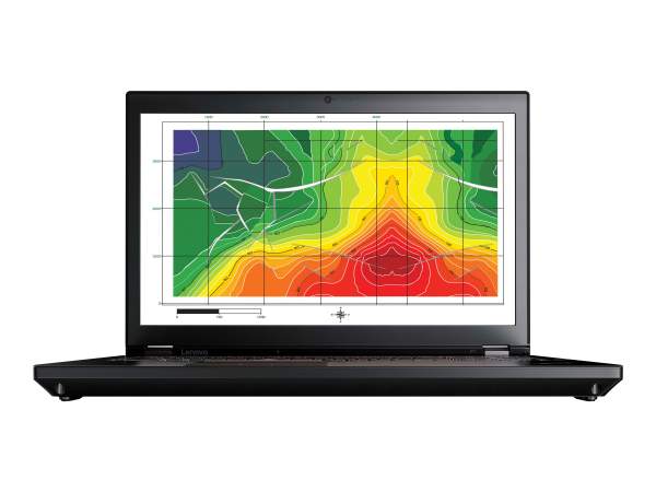 Lenovo - 20HK002UGE - Lenovo ThinkPad P71 Schwarz Mobiler Arbeitsplatz 43,9 cm (17.3 Zoll) 1920