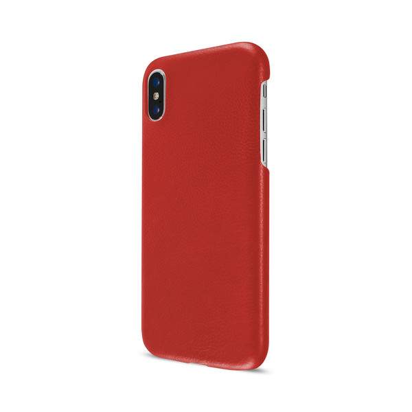 ARTWIZZ - 6663-2181 - Leather Clip f?r iPhone X (rot)