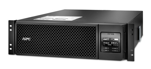 APC - SRT5KRMXLI_K3 - SRT5KRMXLI + GV Doppelwandler (Online) 5000VA 12AC outlet(s) Schwarz Unter