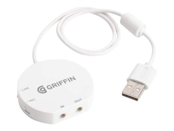 GRIFFIN - GC16035-2 - iMic USB Audio Adapter (White)