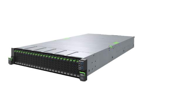 Fujitsu - VFY:R2547SC220IN - PRIMERGY RX2540 M7 - Server - rack-mountable - 2U - 2-way - 1 x Xeon Silver 4410T / 2.7 GHz - RAM 32 GB - SATA/SAS - hot-swap 2.5" bay(s) - no HDD - no OS - monitor: none