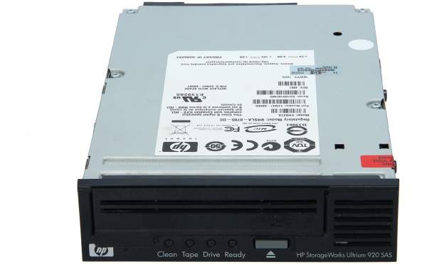 HPE - EH847A - HP STORAGEWORKS ULTRIUM 920 LTO3 SAS INTERNAL TAPE DRIVE