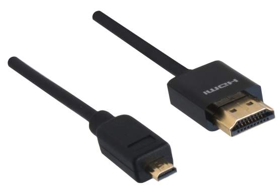 DINIC - HDMI-AD-2 - Kabel Micro-HDMI auf HDMI 2m