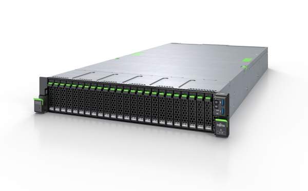 Fujitsu - VFY:R2546SC211IN - PRIMERGY RX2540 M6 16 SFF - Server - rack-mountable - 2U - 2-way - 1 x Xeon Gold 5317 / 3 GHz - RAM 32 GB - SATA - hot-swap 16 x 2.5" bay(s) - no HDD - monitor: none