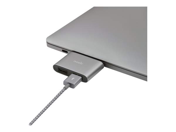 MOSHI - 99MO084214 - USB-C to Dual USB-A Adapter (titanium gray)