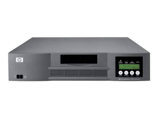 HPE - AF204A - StorageWorks 1/8 Ultrium 960 3200GB 2U Schwarz Tape-Autoloader & -Library