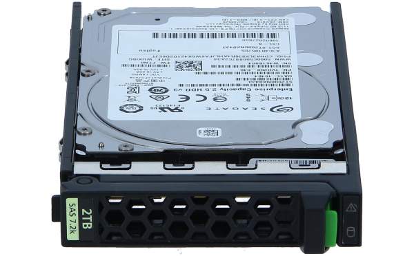 Seagate - ST2000NX0433 - Exos 7E2000 - Hard drive - 2 TB - internal - 2.5" SFF - SAS 12Gb/s - NL - 7200 rpm - buffer: 128 MB