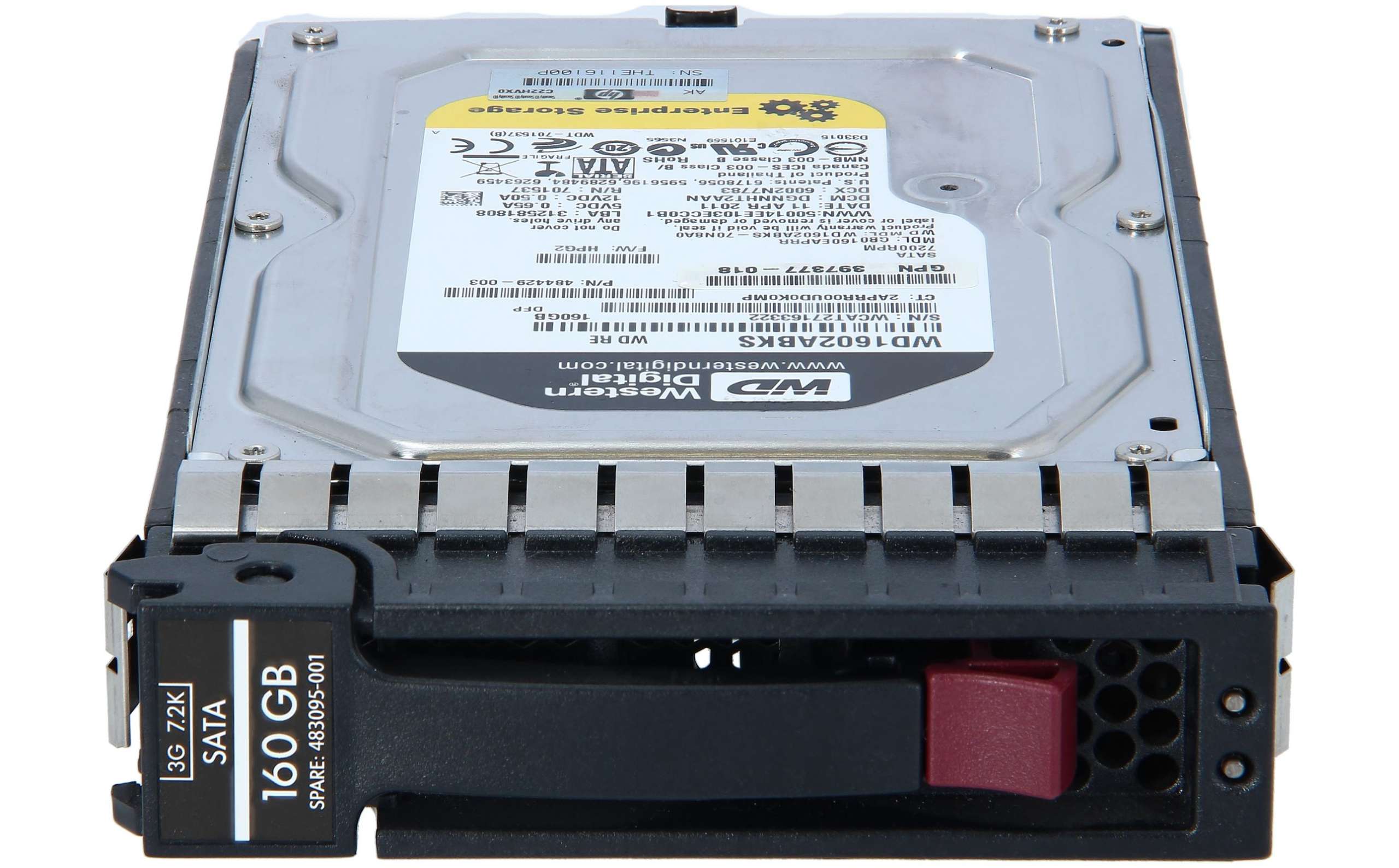 458945-b21 - hp 160gb 7.2k rpm lff hotswap sata hdd