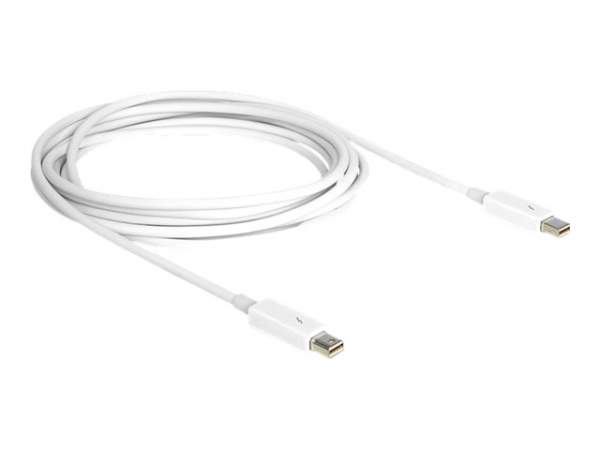 DELOCK - 83166 - Thunderbolt 2 Kabel wei? 1m