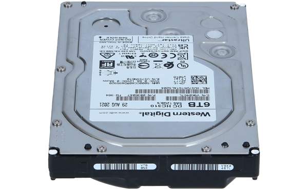 WD - 0B36047 - Ultrastar DC HC310 HUS726T6TAL5204 - Hard drive - 6 TB - internal - 3.5" - SAS 12Gb/s - 7200 rpm - buffer: 256 MB