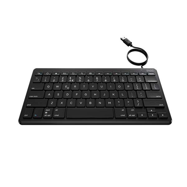 ZAGG - 103202243 - Universal Keyboard - USB-A Kabel (deutsch)