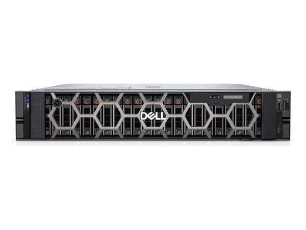 DELL - R7615 CTO Server Chassis 16x 2.5 SFF - PowerEdge R7615 CTO Server Chassis 16x 2.5 SFF