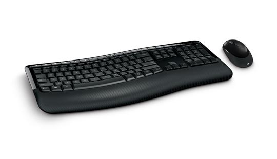 Microsoft - PP4-00006 - Microsoft Wireless Comfort Desktop 5050 - Tastatur-und-Maus-Set