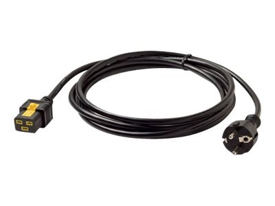 APC - AP8755 - Netzkabel (240 V Wechselstrom) - IEC 320 EN 60320 C19 - CEE 7/7 (SCHUKO) - 3 m