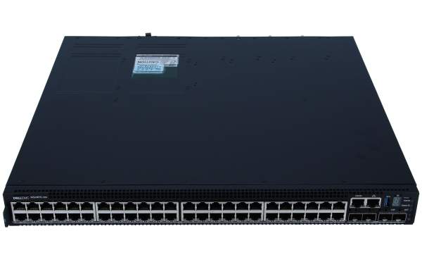DELL - 210-ASOZ - EMC PowerSwitch N3200-ON Series N3248TE-ON - Switch - L3 - Managed - 48 x 10/100/1000 + 4 x 10 Gigabit SFP+ + 2 x 100 Gigabit QSFP28