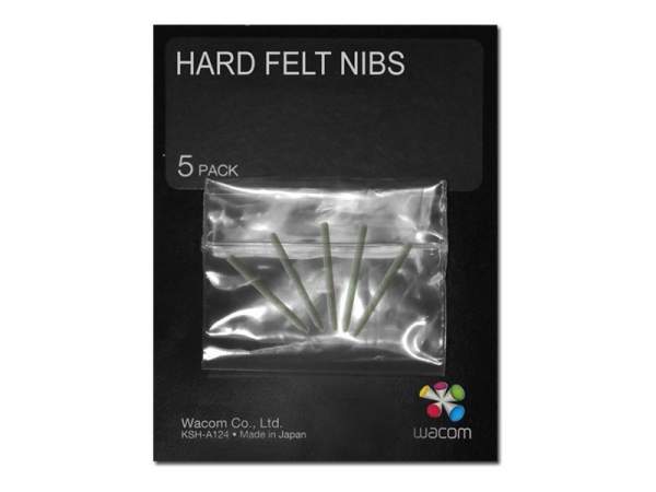 WACOM - ACK-20003 - Hard felt nibs 5 pack for Intuos4/5