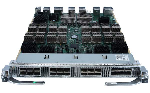 Cisco - N77-F324FQ-25= - Nexus 7700 F3-Series 24-Port 40 Gigabit Ethernet Module - 24-Port