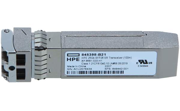 HPE - 845398-B21 - SFP28 transceiver module - 25 Gigabit Ethernet