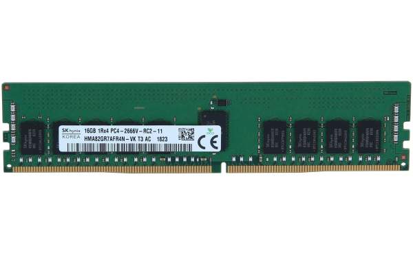 Hynix - HMA82GR7AFR4N-VK - 16GB (1*16GB) 1RX4 PC4-21300V-R DDR4-2666MHZ RDIMM